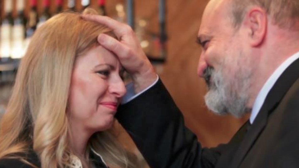 Zuzana Čaputová a Tomáš Halík